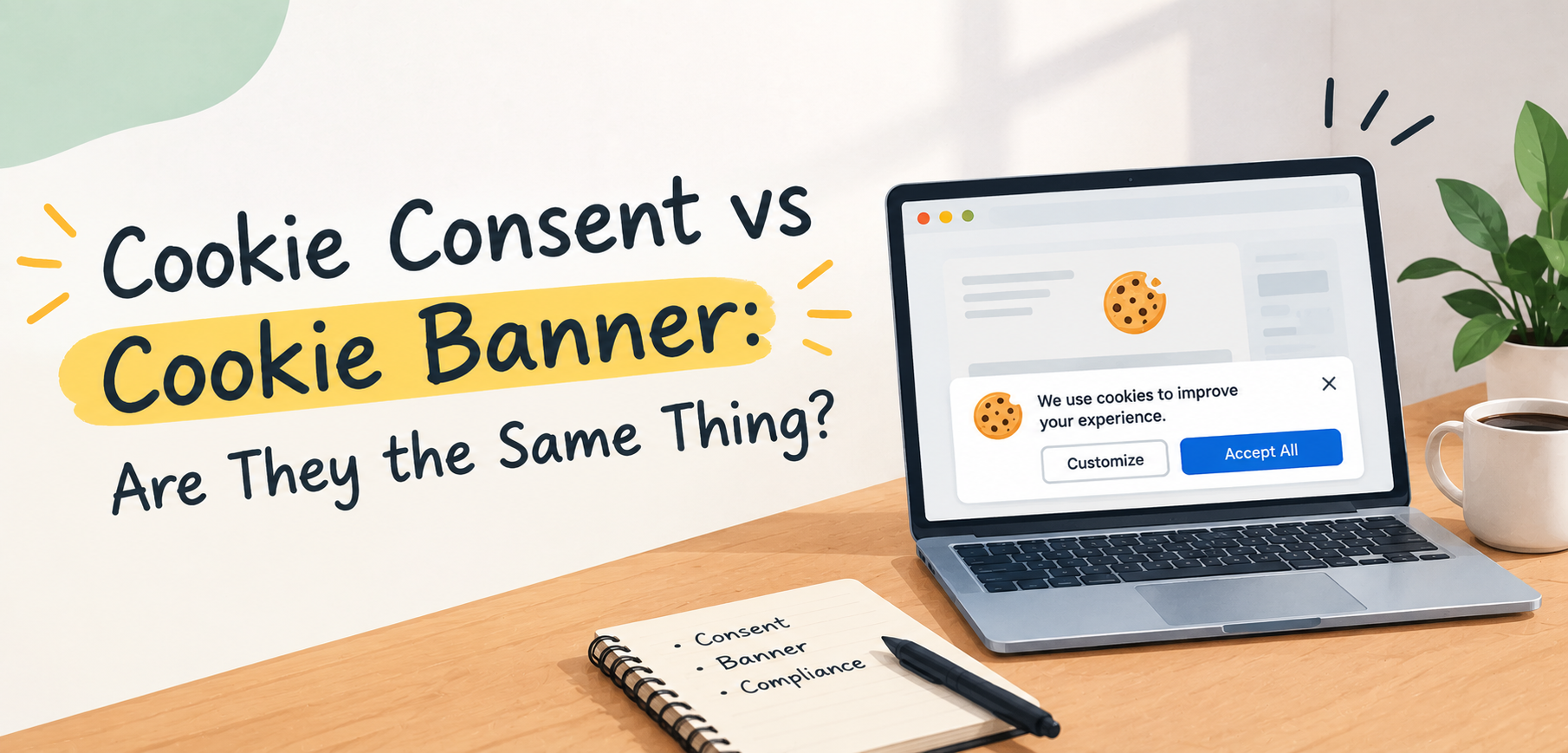 Cookie Consent vs Cookie Banner: Are They the Same Thing?